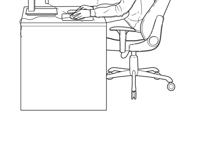 电竞游戏线条UI矢量插画素材