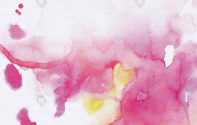七彩水墨线条纹理手绘卡通儿童水彩美术招生培训海报背景