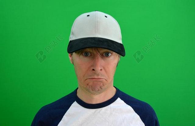 人 男子 人的 惊讶 惊喜 持怀疑态度 查看 盖 肖像