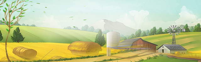 父亲节BANNER清新简约创意手绘绿色父亲节海报BANNER背景