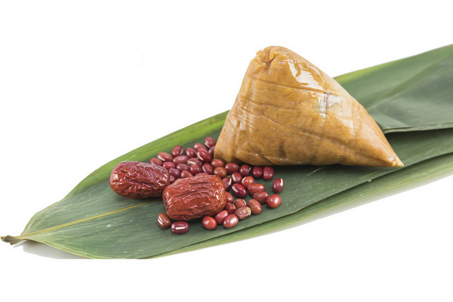 端午节红豆枣子粽子素材