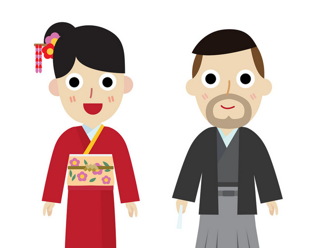 人物印花图案