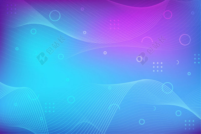 蓝色商务科技背景
