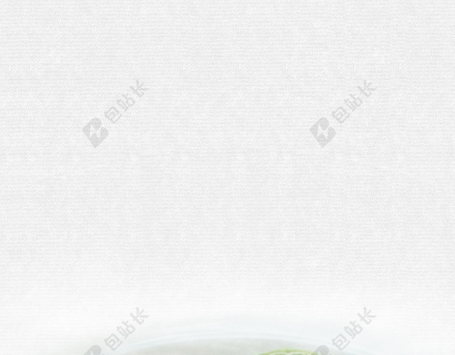 清新绿豆糕绿豆元素白色海报背景