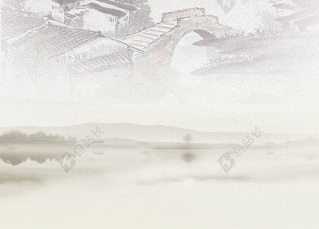 古筝琴行招生培训水墨背景