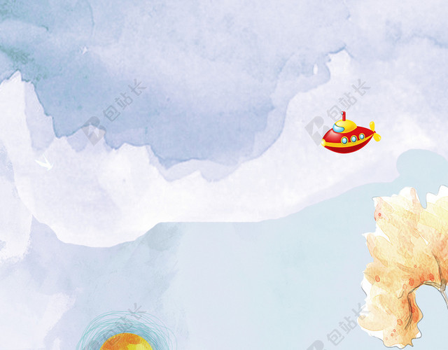 梦幻矢量元素太阳六一儿童节节日文华宣传海报背景