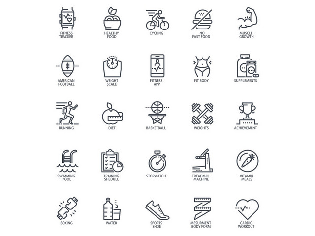 UI设计ICON图标矢量素材