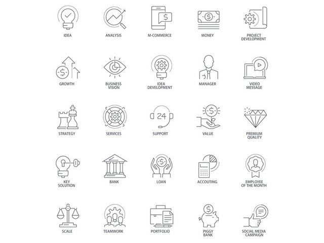 UI设计ICON图标矢量素材