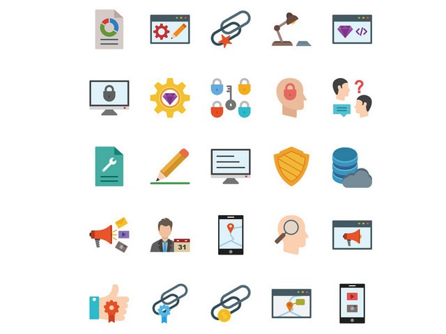 UI设计ICON图标矢量素材