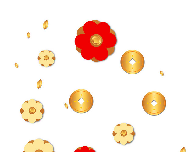 中国风喜庆新年中式装饰素材