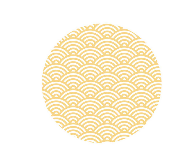 中国风喜庆新年金色圆形纹理素材