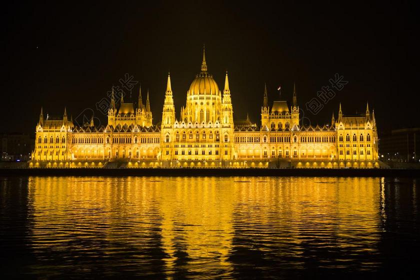 布达佩斯 匈牙利 议会 建设 宫殿 政府 城市之旅 多瑙河