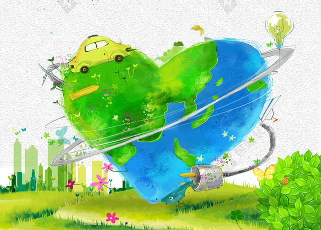 2020年世界环境日	6月5日世界环境日6月5日世界环境日2020年世界环境日海报背景展板背景世界环境日环保地球绿叶低碳出行海报背景
