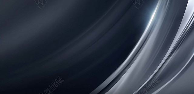 科技感公司名片黑色大气背景素材