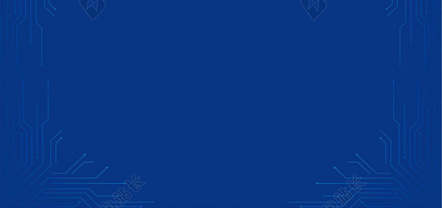 科技感公司名片蓝色科技背景素材