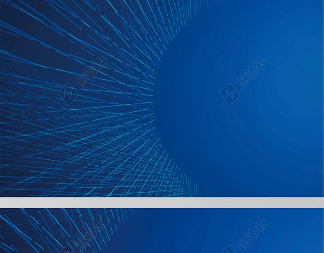科技感公司名片蓝色科技背景素材
