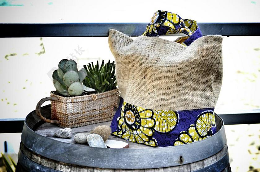 创作 模式 新奇 夏季 科西嘉 袋 麻布