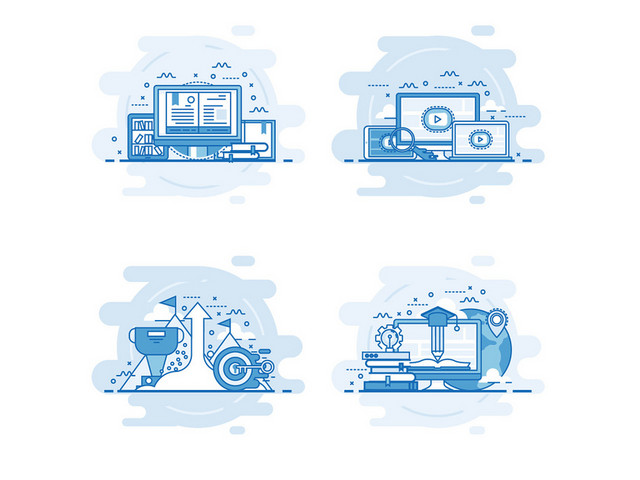 UI设计ICON图标矢量素材