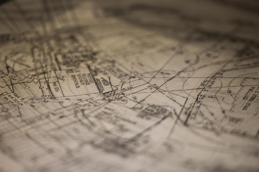 摄影复古结构蓝图背景图片