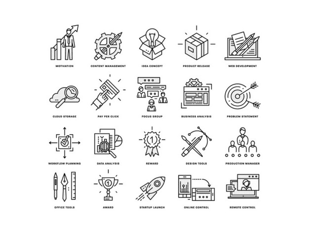 ICON工作工具UI图标素材