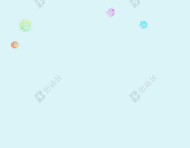 清新简约卡通彩色宠物医院海报背景