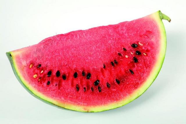 西瓜 夏天 甜 BERRIE 水果 红色 黑色种子