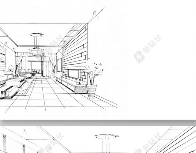 建筑公司白色建筑名片背景