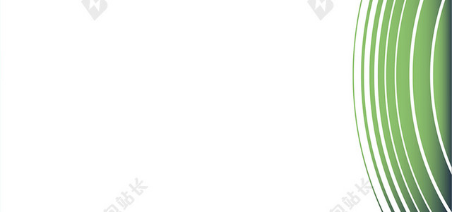 白绿商务名片高档名片名片背景