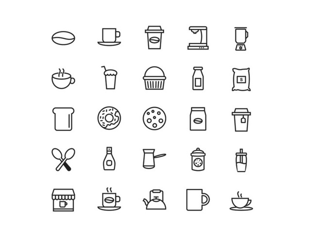 UI矢量杯具图标素材