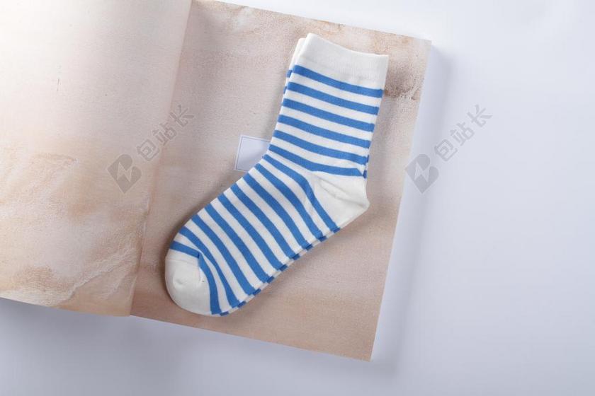 大唐 袜子 黑色 条纹 女