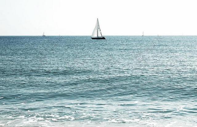 海上自然航行背景图片