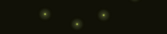绿色荧光小萤火虫星星点点PNG素材