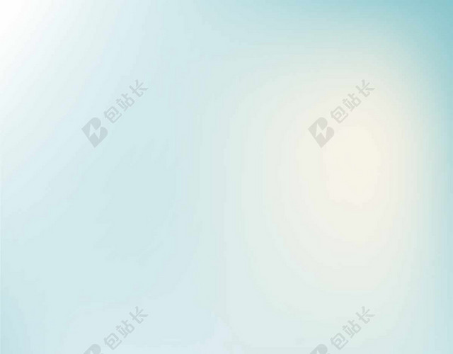 简约时尚蓝色渐变水彩背景