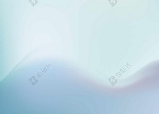 简约时尚蓝色渐变水彩背景