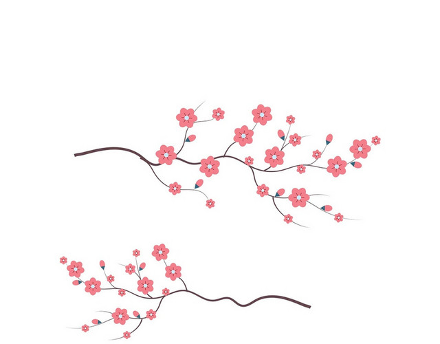腊梅中秋传统文化素材