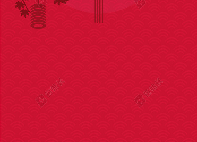 中秋节传统节日红色月亮中秋传统文化海报背景