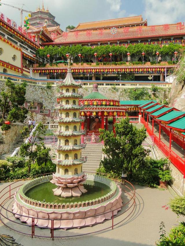 槟城 庙 马来西亚 林克乐寺寺