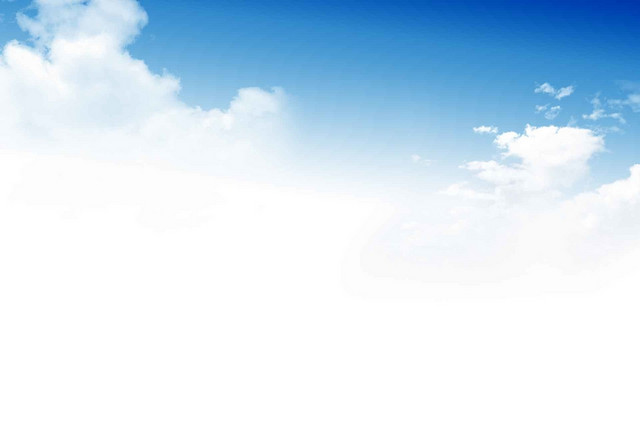 太阳蓝天白云天空素材