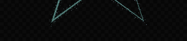 发光光效光线蓝色五角星光线边框