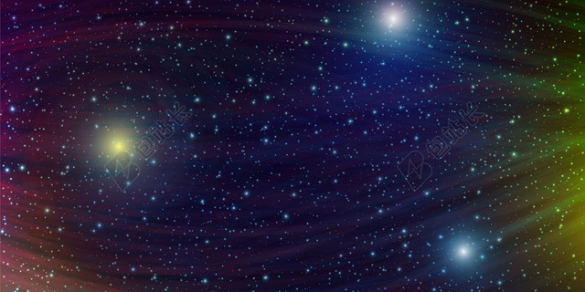 炫丽星空背景繁星背景