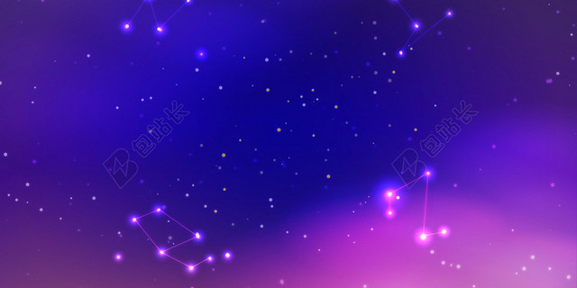 炫丽星空背景科技星空背景