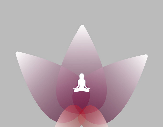 运动健身瑜伽剪影YOGA舞蹈美女PNG素材