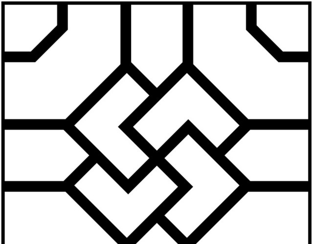 简约中国古风边框中式窗格素材