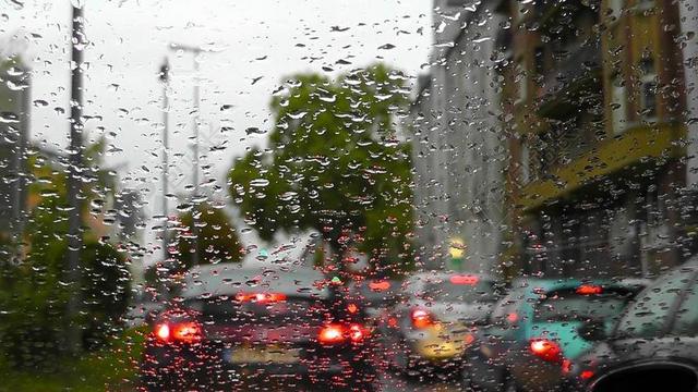 雨 雨滴 交通 车道 湿 背光 果酱 汽车 司机 滴