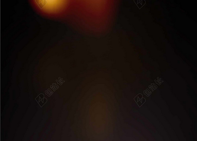 简约黄色光晕光斑背景素材