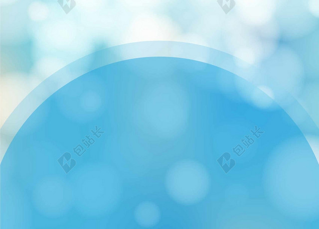 简约蓝色光晕光斑背景素材