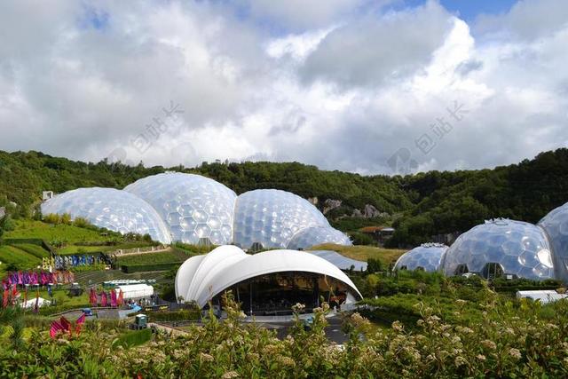 伊甸园 项目 生物圈 康沃尔郡 环境 生态 英格兰 养护