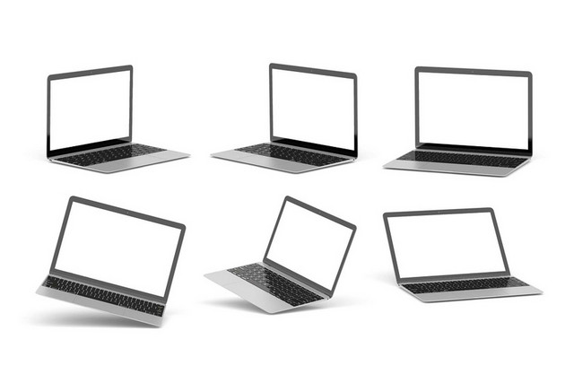 笔记本简约电子产品苹果笔记本电脑MACBOOK素材