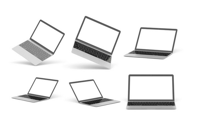 简约电子产品苹果笔记本电脑MACBOOK素材