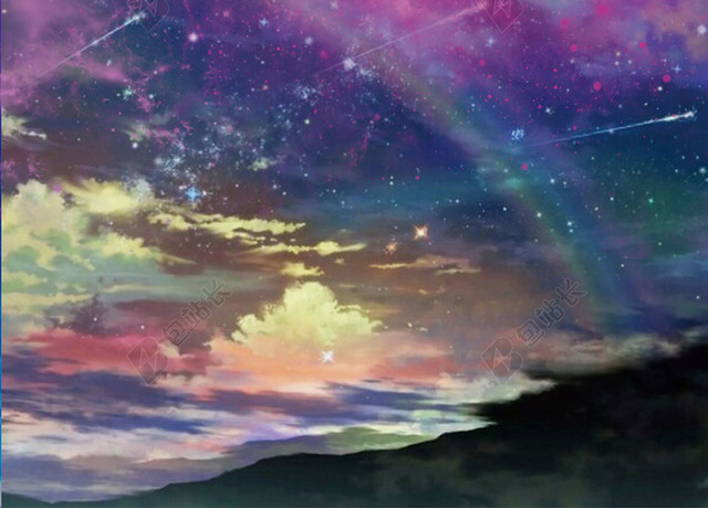 炫酷星空背景